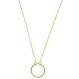 Mi Amore Ring Fashion-Necklace Gold-Tone