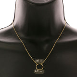 Mi Amore Ring Fashion-Necklace Gold-Tone