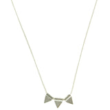 Mi Amore Long-Necklace Silver-Tone