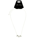 Mi Amore Long-Necklace Silver-Tone