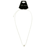 Mi Amore Pendant-Necklace Silver-Tone