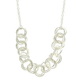 Mi Amore Fashion-Necklace Silver-Tone