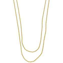 Mi Amore Layered-Necklace Gold-Tone