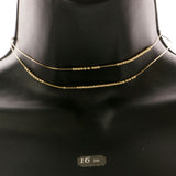 Mi Amore Choker-Necklace Gold-Tone