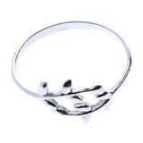 Mi Amore 933 Sterling Silver Sized-Ring Silver Size 7.00