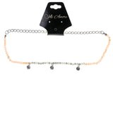 Mi Amore Choker-Necklace Blue/Silver-Tone