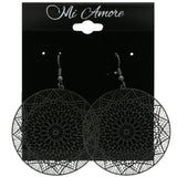 Mi Amore Dangle-Earrings Black