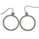 Mi Amore Dangle-Earrings Black