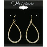 Mi Amore Dangle-Earrings Gold-Tone