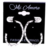 Mi Amore Boho Dangle-Earrings Silver-Tone