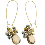 Mi Amore Dangle-Earrings Gold-Tone/Silver-Tone