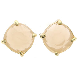 Mi Amore Post-Earrings Gold-Tone/Pink
