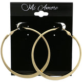 Mi Amore Hoop-Earrings Gold-Tone