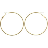 Mi Amore Hoop-Earrings Gold-Tone