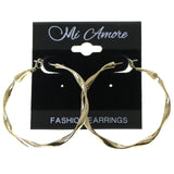 Mi Amore Hoop-Earrings Gold-Tone