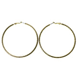 Mi Amore Hoop-Earrings Gold-Tone