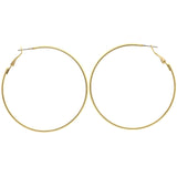 Mi Amore Hoop-Earrings Gold-Tone