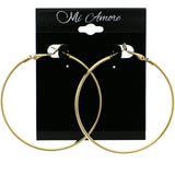 Mi Amore Hoop-Earrings Gold-Tone