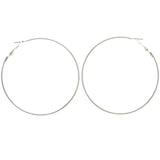 Mi Amore Hoop-Earrings Silver-Tone