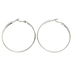 Mi Amore Hoop-Earrings Silver-Tone