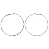 Mi Amore Hoop-Earrings Silver-Tone