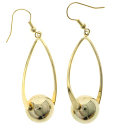 Mi Amore Dangle-Earrings Gold-Tone