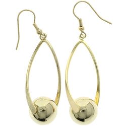 Mi Amore Dangle-Earrings Gold-Tone