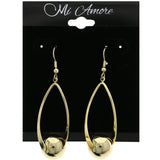 Mi Amore Dangle-Earrings Gold-Tone