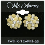 Mi Amore Post-Earrings Gold-Tone/Yellow