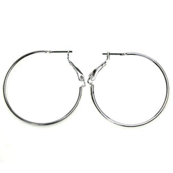 Mi Amore Hoop-Earrings Silver-Tone