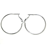 Mi Amore Hoop-Earrings Silver-Tone