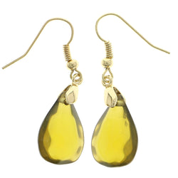 Mi Amore Dangle-Earrings Gold-Tone/Yellow