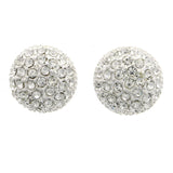 Mi Amore Stud-Earrings Silver-Tone