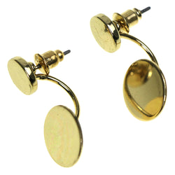 Mi Amore Dangle-Earrings Gold-Tone