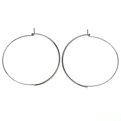 Mi Amore Hoop-Earrings Silver-Tone