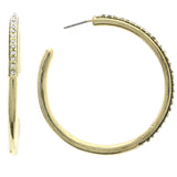 Mi Amore Hoop-Earrings Gold-Tone