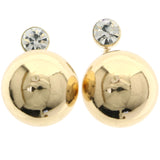 Mi Amore Dangle-Earrings Gold-Tone