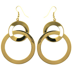 Mi Amore Dangle-Earrings Gold-Tone