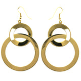 Mi Amore Dangle-Earrings Gold-Tone