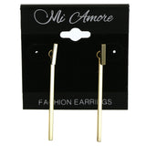 Mi Amore Drop-Dangle-Earrings Gold-Tone