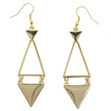 Mi Amore Drop-Dangle-Earrings Gold-Tone