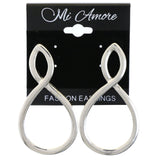 Mi Amore Infinity sign Dangle-Earrings Silver-Tone