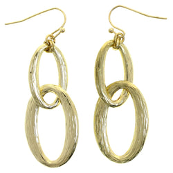 Mi Amore Interlocking dangles Drop-Dangle-Earrings Gold-Tone