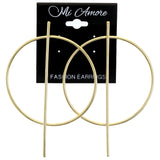 Mi Amore Dangle-Earrings Gold-Tone