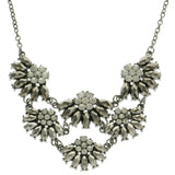 Mi Amore Adjustable Fashion-Necklace Dark-Silver