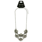 Mi Amore Adjustable Fashion-Necklace Dark-Silver