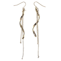 Mi Amore Dangle-Earrings Gold-Tone